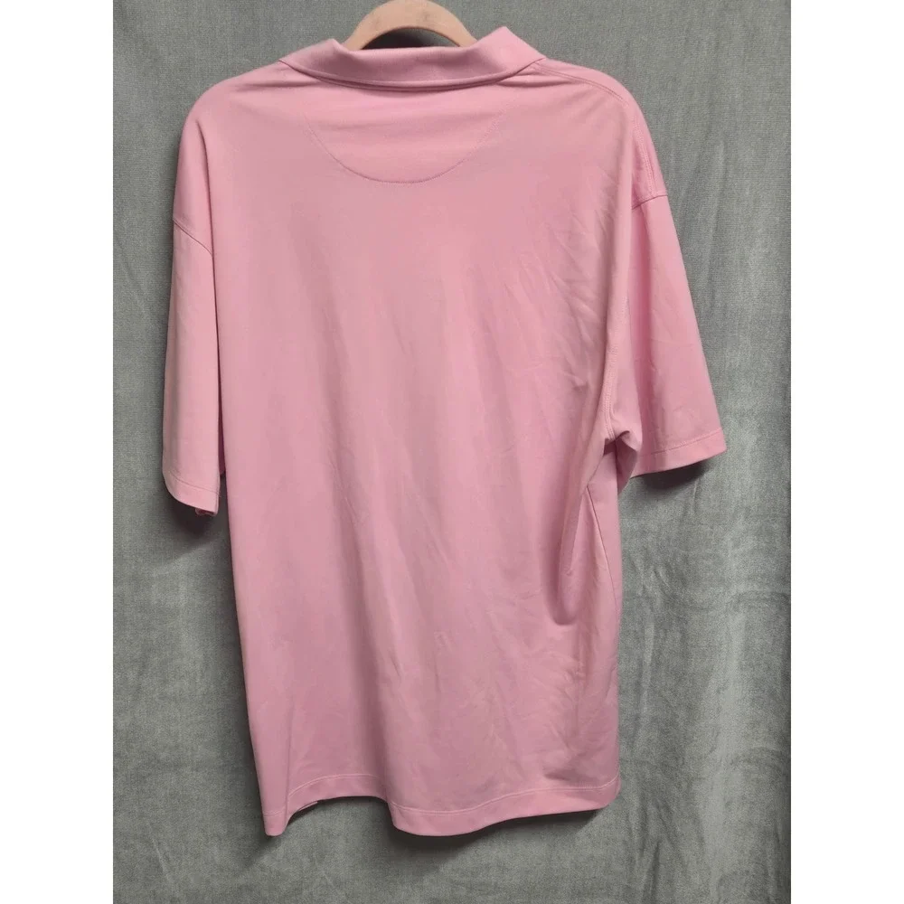 Nike Golf Dri-FIT Polo Shirt Mens XL Pink Short Sleeve 128898-623